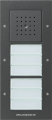 Gira TX-44 Антрацит Вызывная станция (аудио) наружного монтажа, на 6 абонентов, белая подсветка