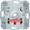 Gira Мех Светорегулятор поворотный 200W / 3-40 Вт Led