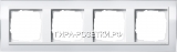 Gira EV CL Бел/Бел Рамка 4-ая
