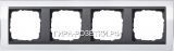 Gira EV CL Бел/Антрацит Рамка 4-ая