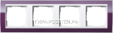 Gira EV CL Фиолетовый/Бел Рамка 4-ая