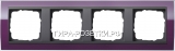 Gira EV CL Фиолетовый/антрацит Рамка 4-ая