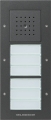 Gira TX-44 Антрацит Вызывная станция (аудио) наружного монтажа, на 6 абонентов, белая подсветка