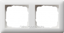 Gira Standard Бел матовый Рамка 2-ая (21204) G2120