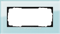 Gira ESP Стекло Рамка 2-ая без перегородки (100218