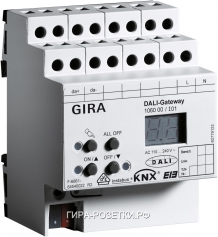 Gira Instabus KNX/EIB Шлюз DALI с ручным управлением