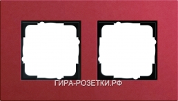 Gira ESP MPx Красный Рамка 2-ая