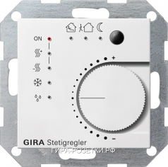 Gira Instabus KNX/EIB Бел глянц Многофункциональный термостат , 4-канальный